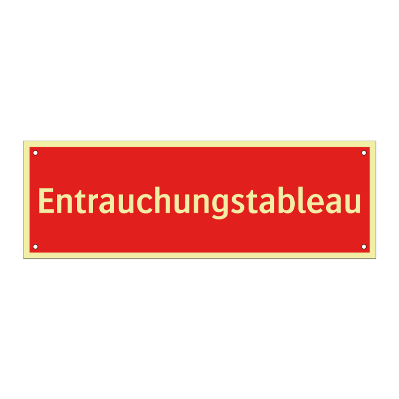 Entrauchungstableau