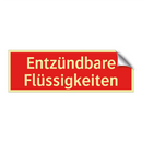 Entzündbare Flüssigkeiten