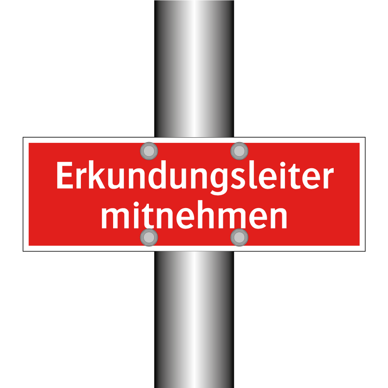 Erkundungsleiter mitnehmen