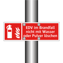 EDV im Brandfall nicht mit Wasser oder Pulver löschen