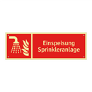 Einspeisung Sprinkleranlage
