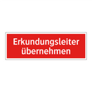Erkundungsleiter übernehmen