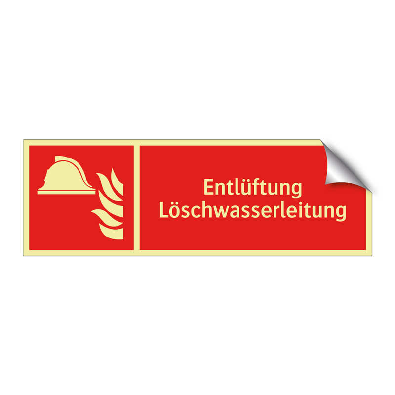 Entlüftung Löschwasserleitung