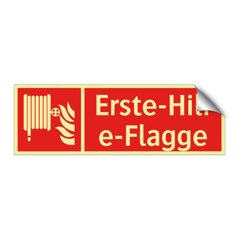 Erste-Hilfe-Flagge