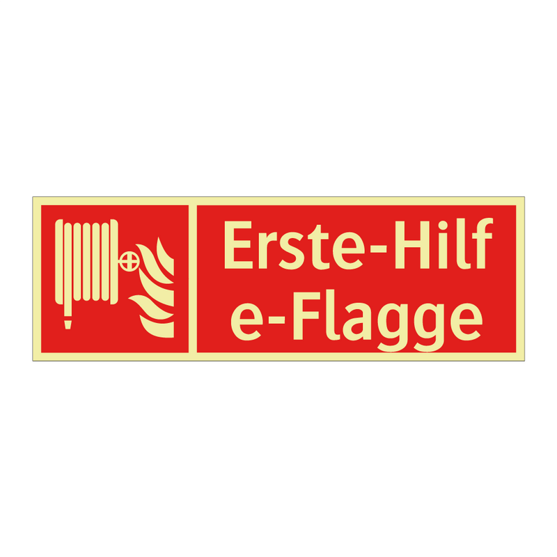 Erste-Hilfe-Flagge