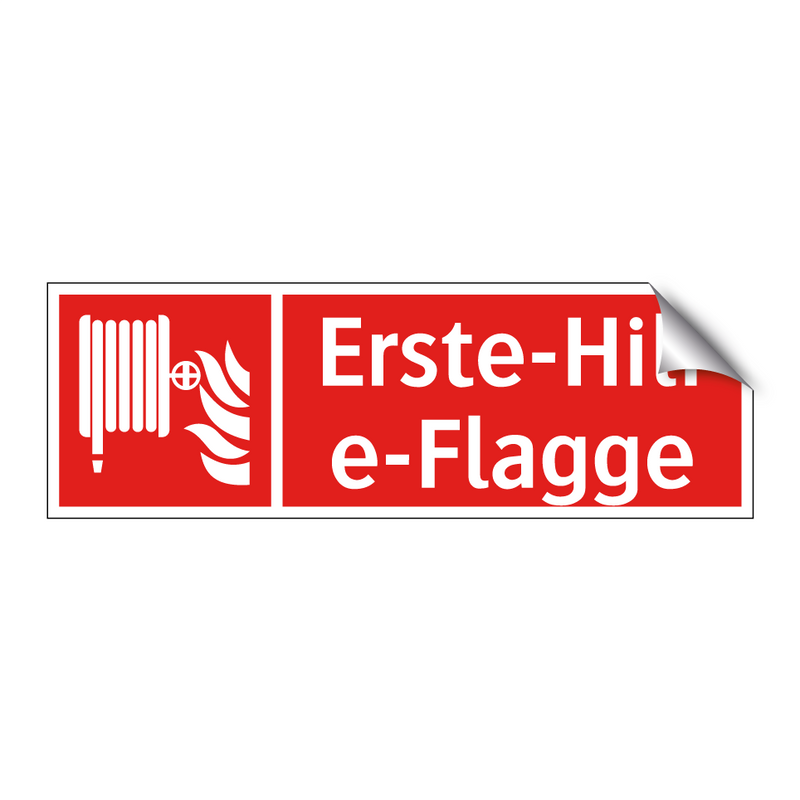 Erste-Hilfe-Flagge