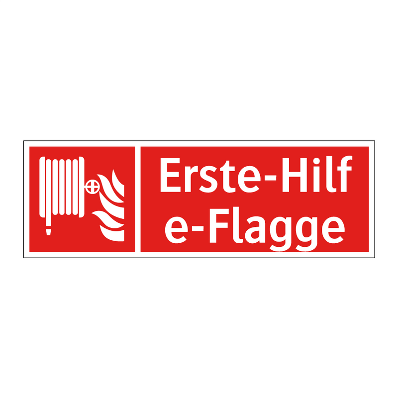 Erste-Hilfe-Flagge