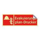 Evakuierungsplan-Drucker