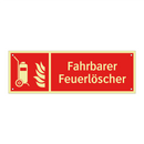 Fahrbarer Feuerlöscher