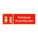 Fahrbarer Feuerlöscher