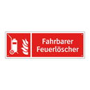 Fahrbarer Feuerlöscher