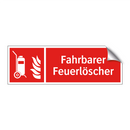 Fahrbarer Feuerlöscher