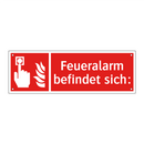 Feueralarm befindet sich: