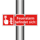 Feueralarm befindet sich: