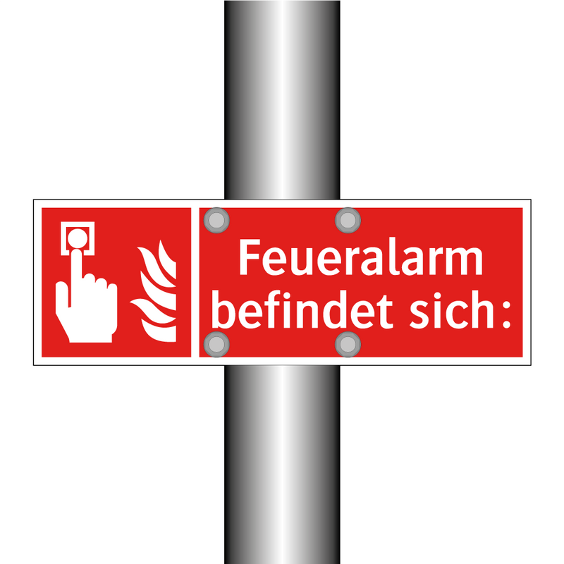 Feueralarm befindet sich: