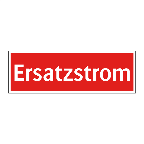 Ersatzstrom
