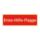 Erste-Hilfe-Flagge