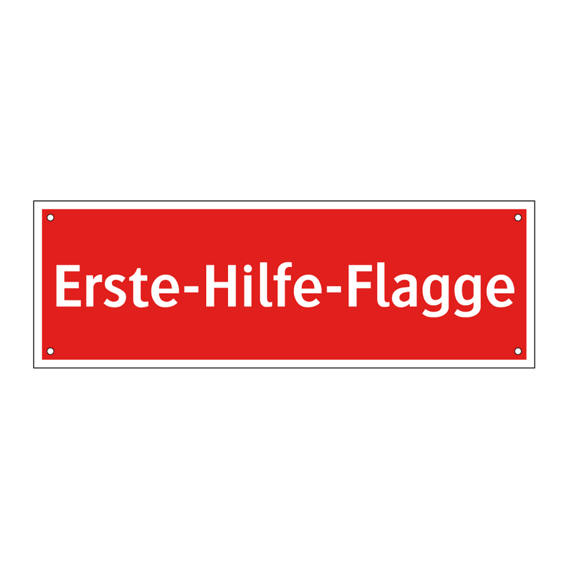 Erste-Hilfe-Flagge