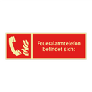 Feueralarmtelefon befindet sich: