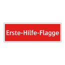 Erste-Hilfe-Flagge
