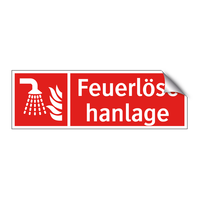 Feuerlöschanlage