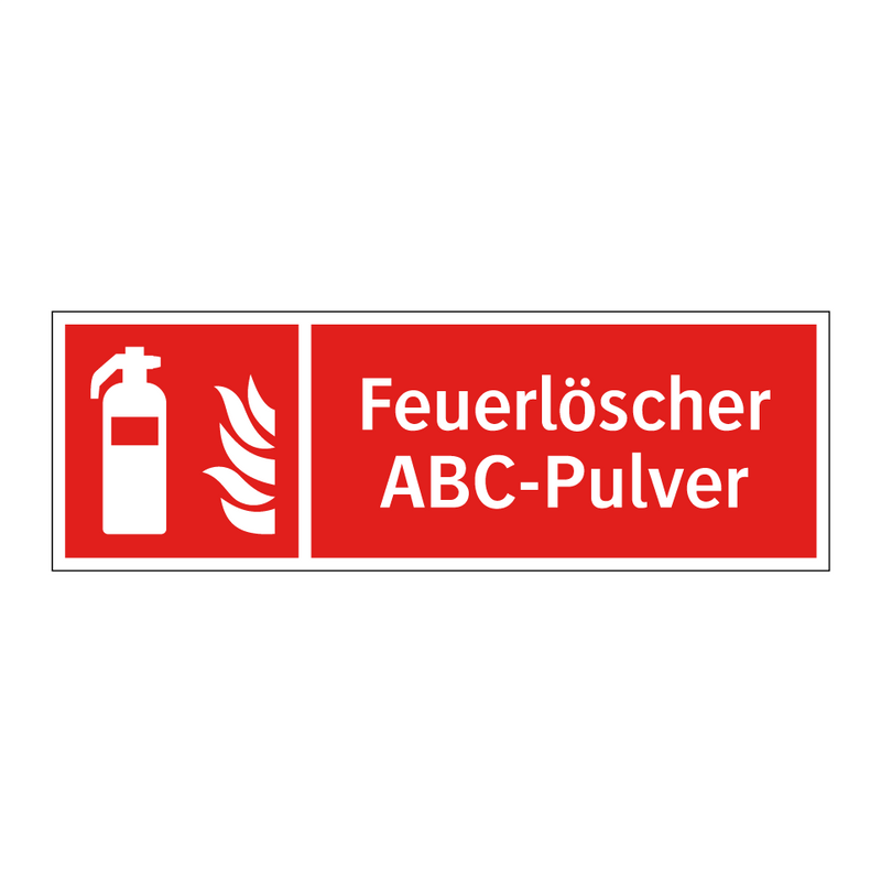 Feuerlöscher ABC-Pulver