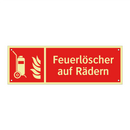 Feuerlöscher auf Rädern