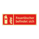 Feuerlöscher befindet sich