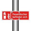 Feuerlöscher befindet sich