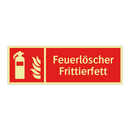 Feuerlöscher Frittierfett