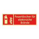Feuerlöscher für elektrsiche Brände