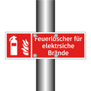 Feuerlöscher für elektrsiche Brände