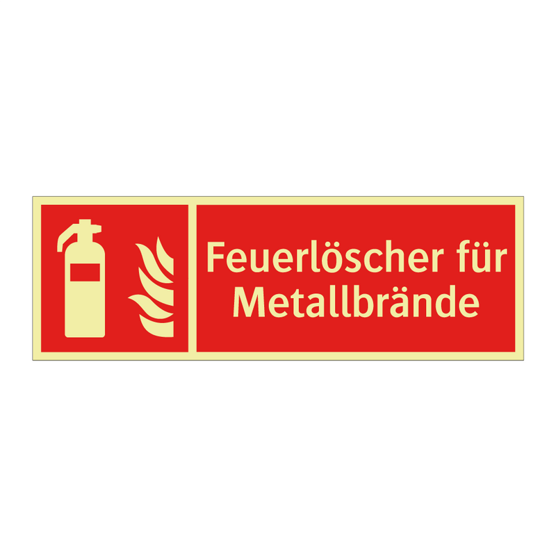Feuerlöscher für Metallbrände