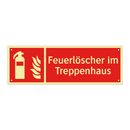 Feuerlöscher im Treppenhaus