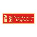 Feuerlöscher im Treppenhaus