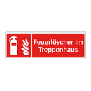 Feuerlöscher im Treppenhaus