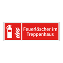 Feuerlöscher im Treppenhaus