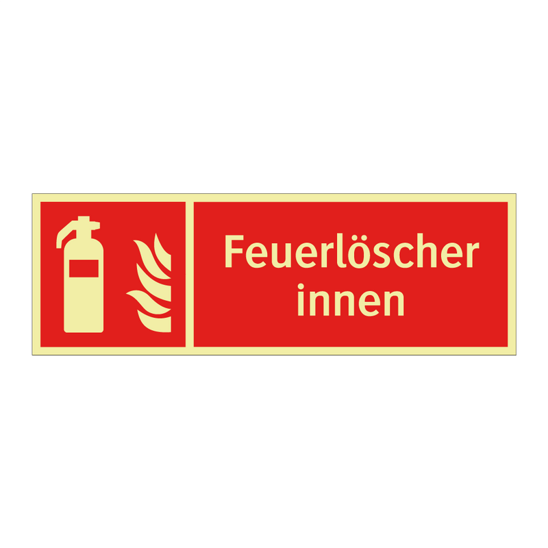 Feuerlöscher innen