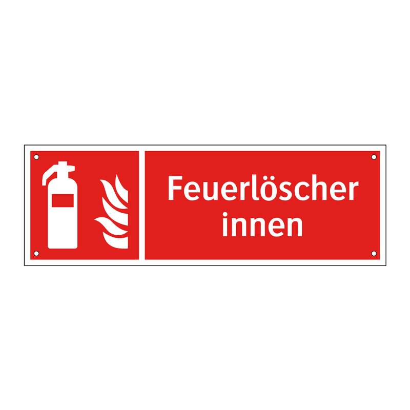 Feuerlöscher innen