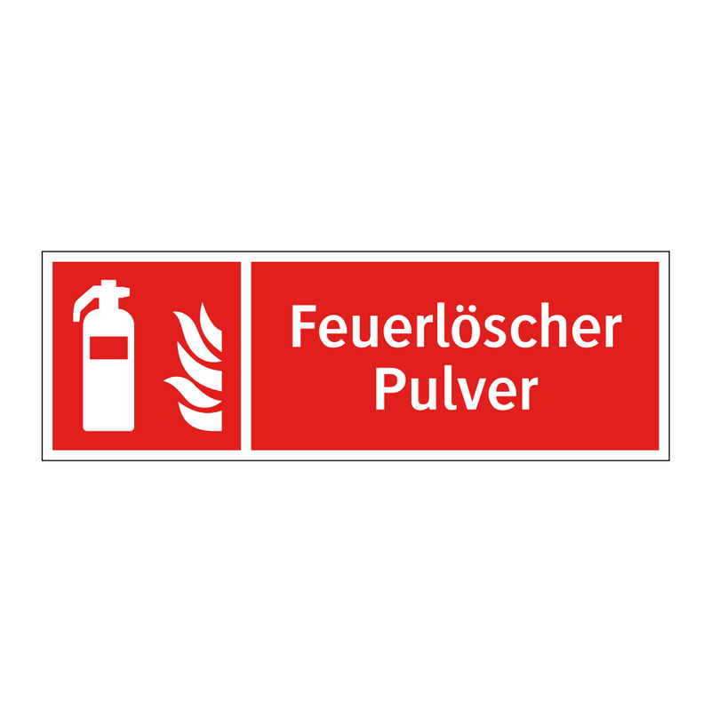 Feuerlöscher Pulver
