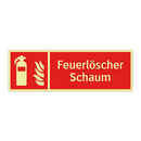 Feuerlöscher Schaum