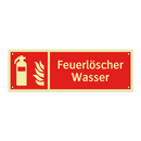 Feuerlöscher Wasser