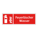 Feuerlöscher Wasser
