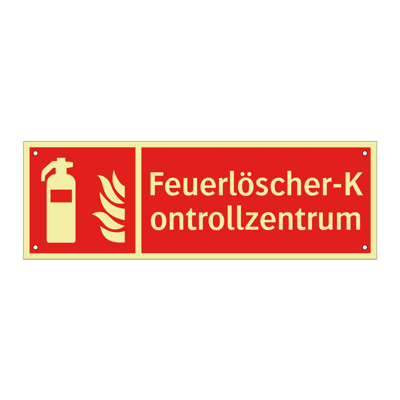 Feuerlöscher-Kontrollzentrum