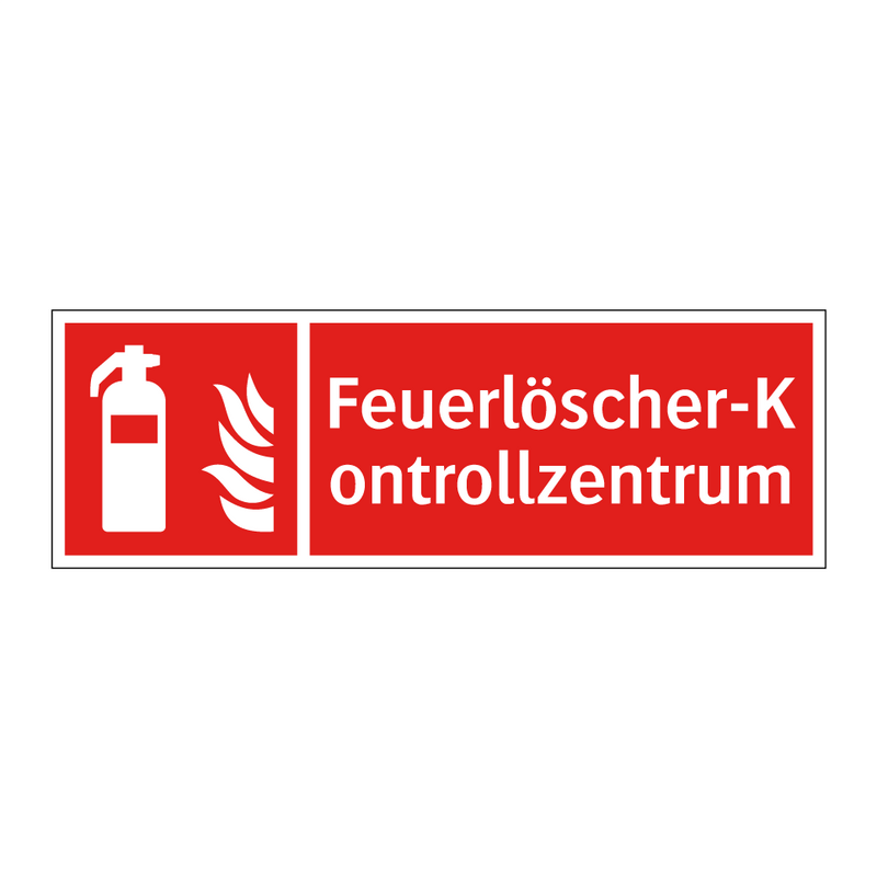 Feuerlöscher-Kontrollzentrum