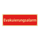 Evakuierungsalarm