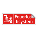 Feuerlöschsystem