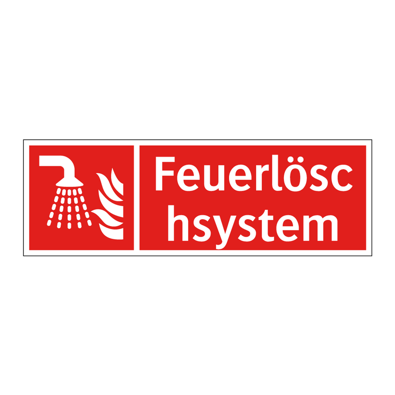 Feuerlöschsystem