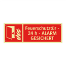 Feuerschutztür - 24 h - ALARM GESICHERT