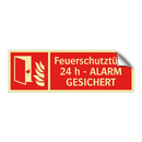 Feuerschutztür - 24 h - ALARM GESICHERT